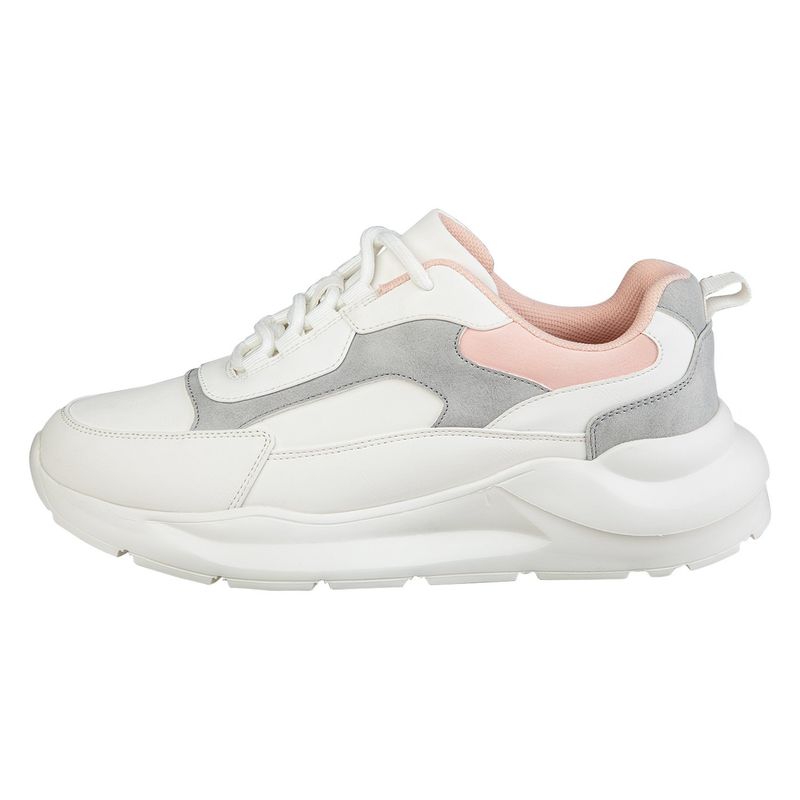 GENERICO - Zapatos Casules Quinton Tipo Sneakers Brash Payless Blanco