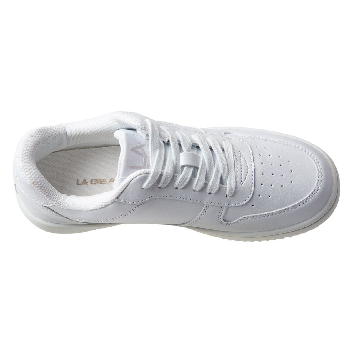 LA GEAR - Tenis Dash Court Para Mujer La Gear Payless Blanco