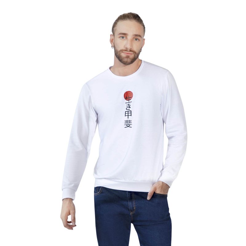 RUTTA - Buzo Hombre Blanco Rutta 31625