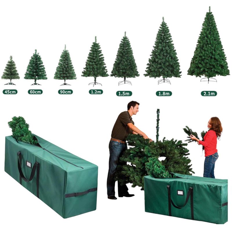 MULTIPLACE COLOMBIA - Bolsa Estuche Para Árbol Navideño Pino De Navidad