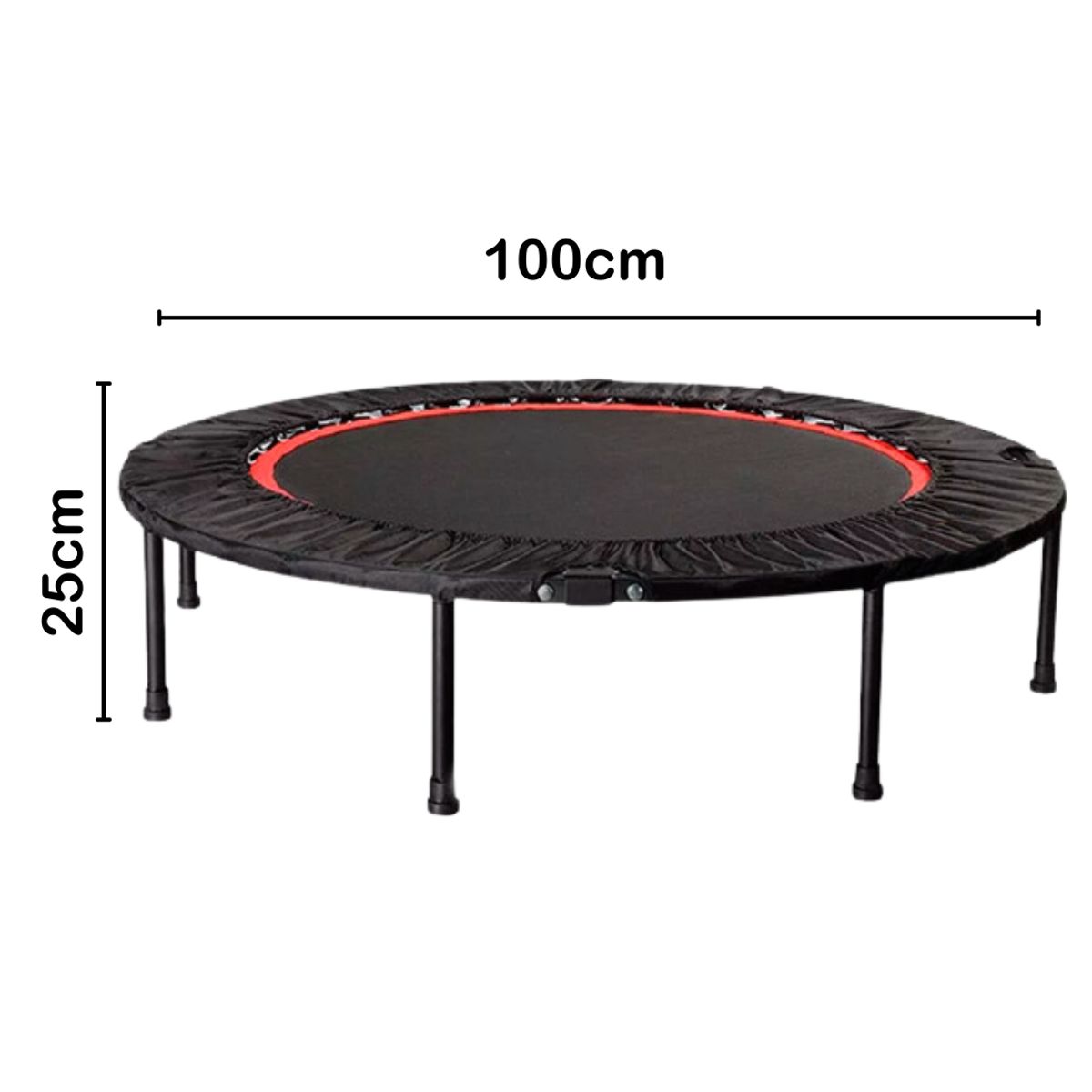 GENERICO - Trampolin Fitness Brincolin Mini Individual Hacer Ejercicio