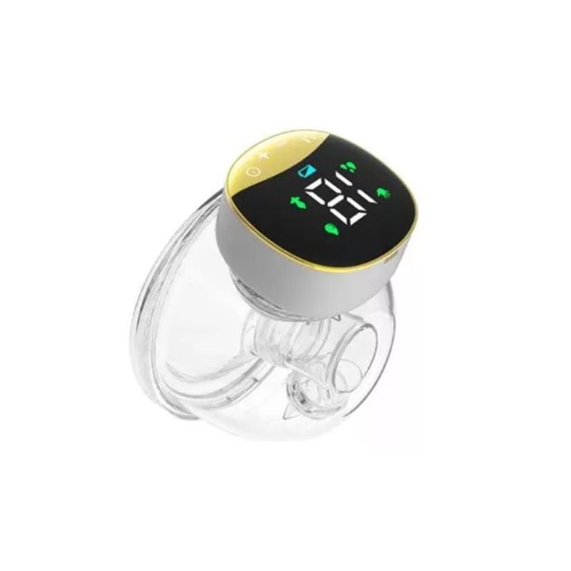 FRAGOLA KIDS - Extractor Leche Eléctrico Portátil Inalámbrico Manos Libres Amarillo