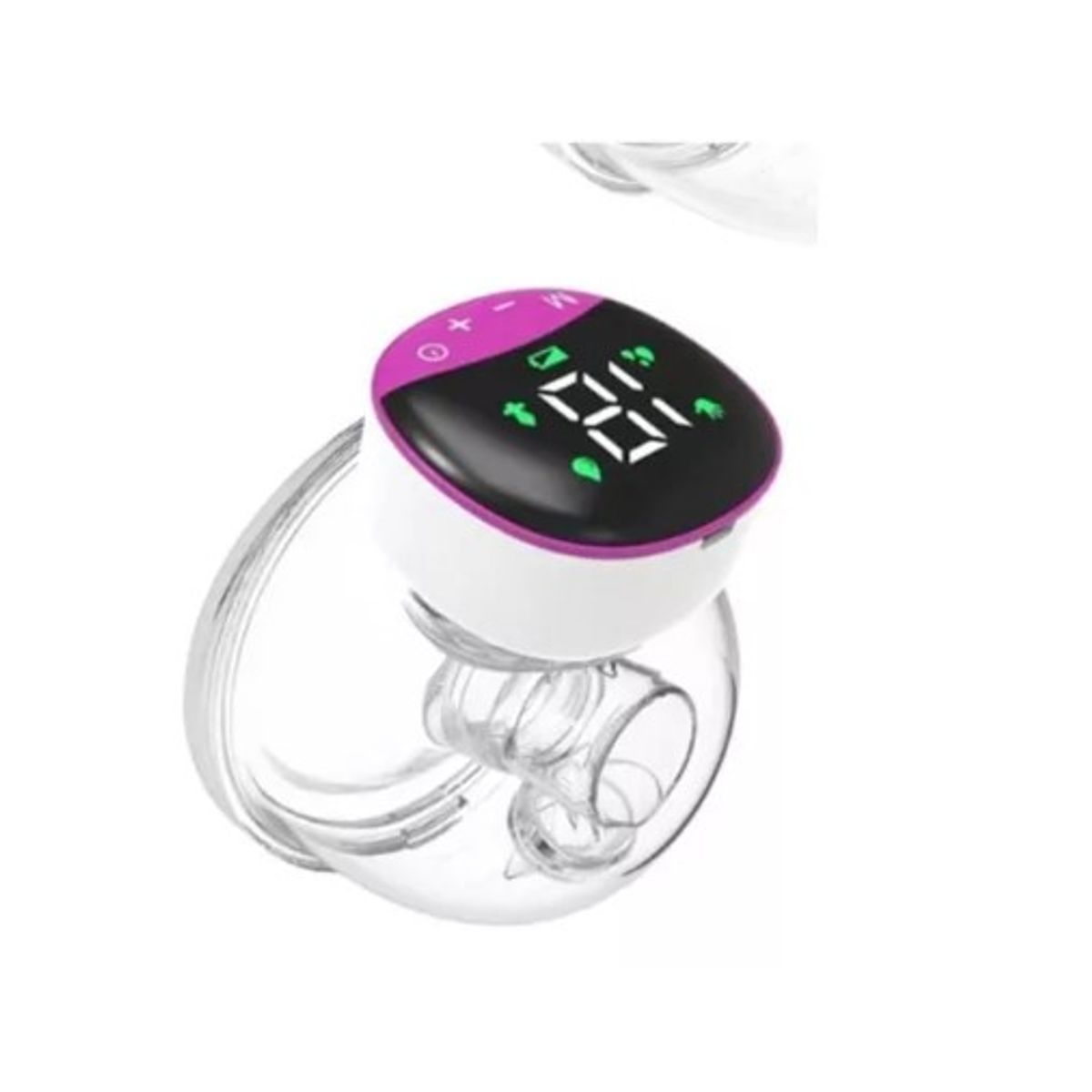 FRAGOLA KIDS - Extractor Leche Eléctrico Portátil Inalámbrico Manos Libres Fucsia