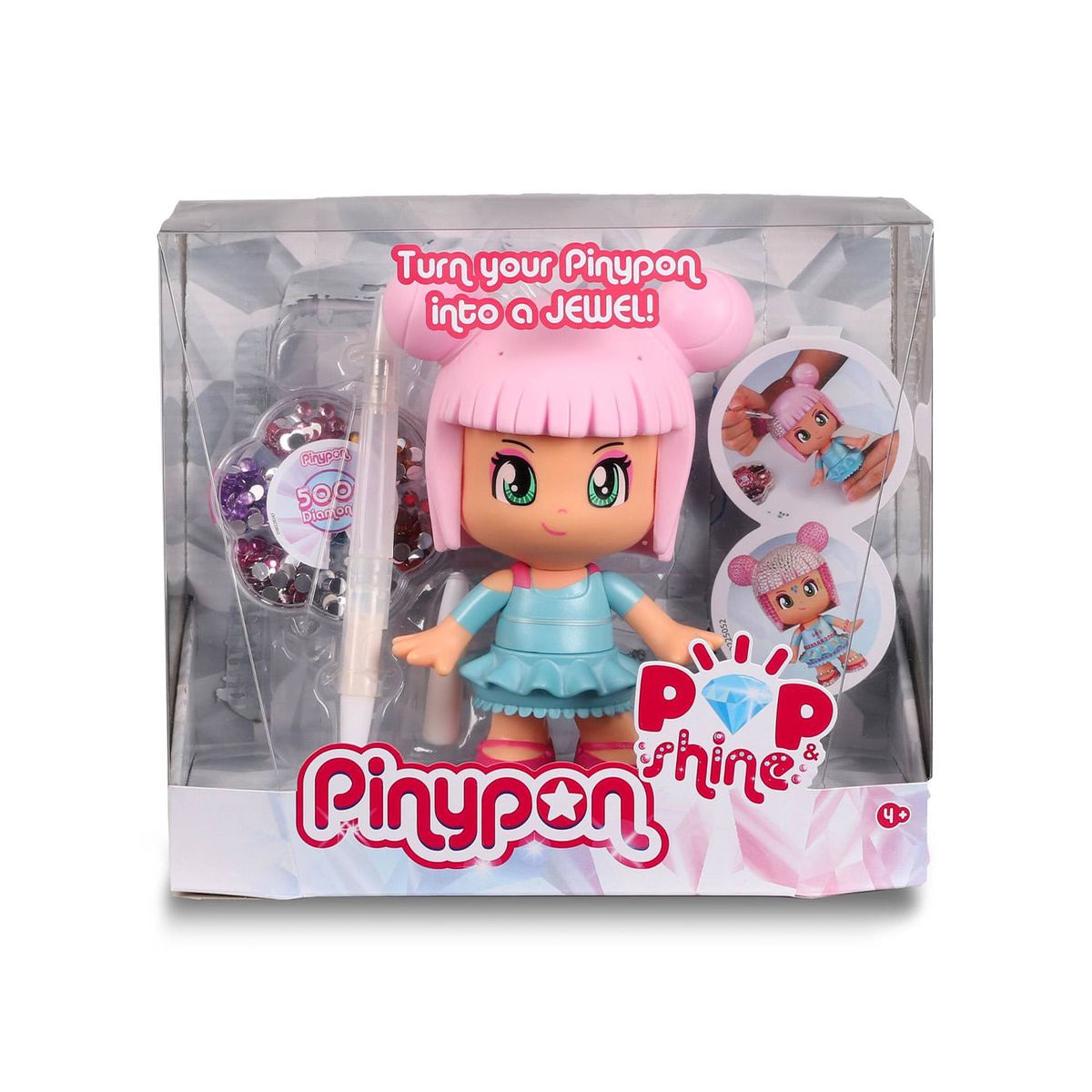 PINYPON - Muñeca Pinypon Glamour y Brillo Mágico