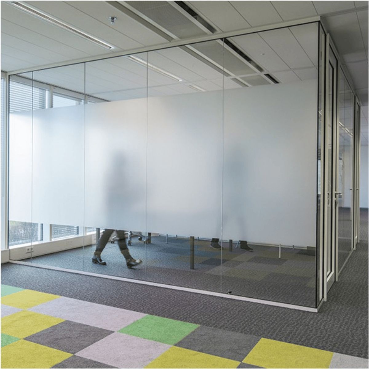 GENERICO - Película Vidrio Ventanas 75cm x 5mts Privacidad Vinilo sticker