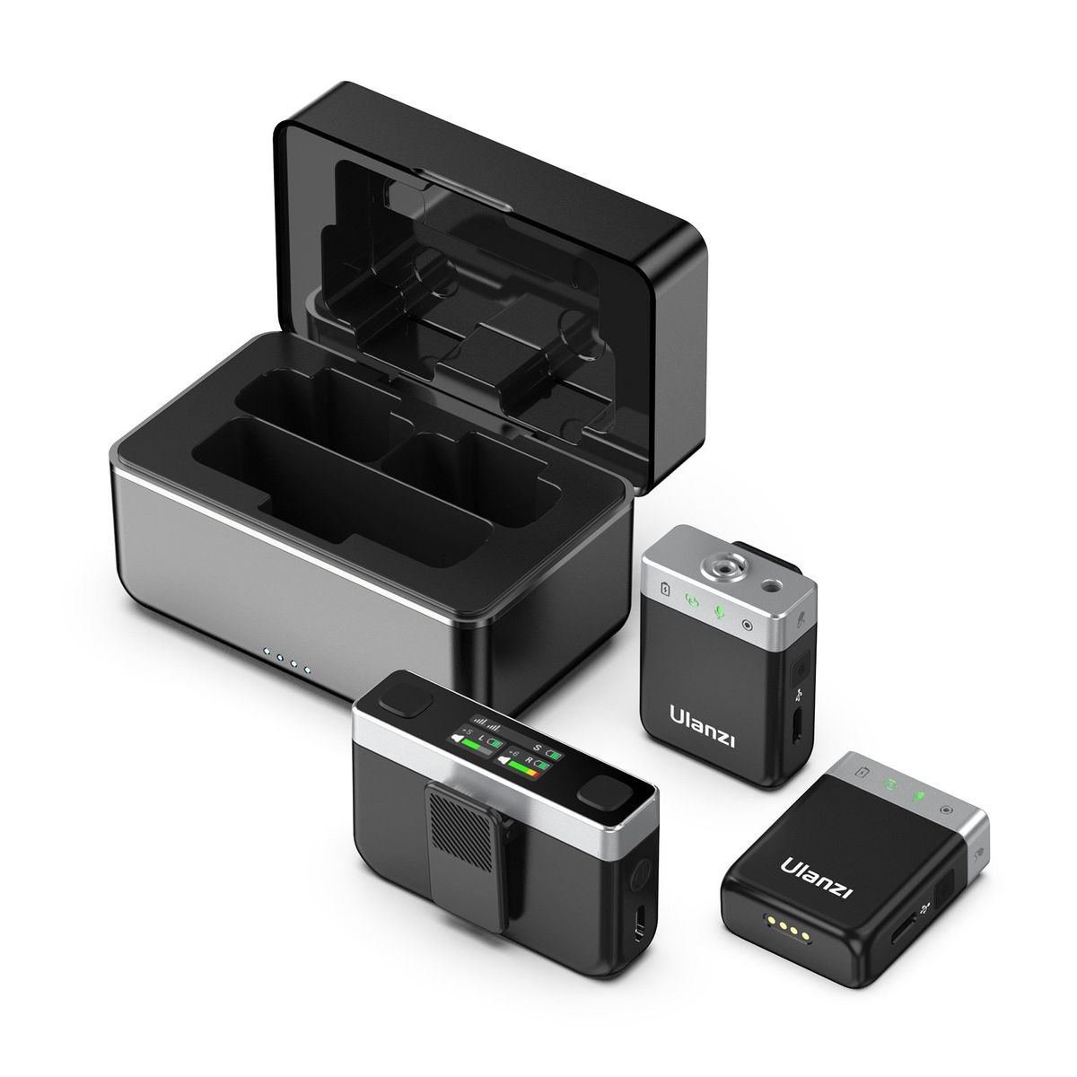 ULANZI - Micrófono inalámbrico para dos personas Ulanzi AM18 U-Mic