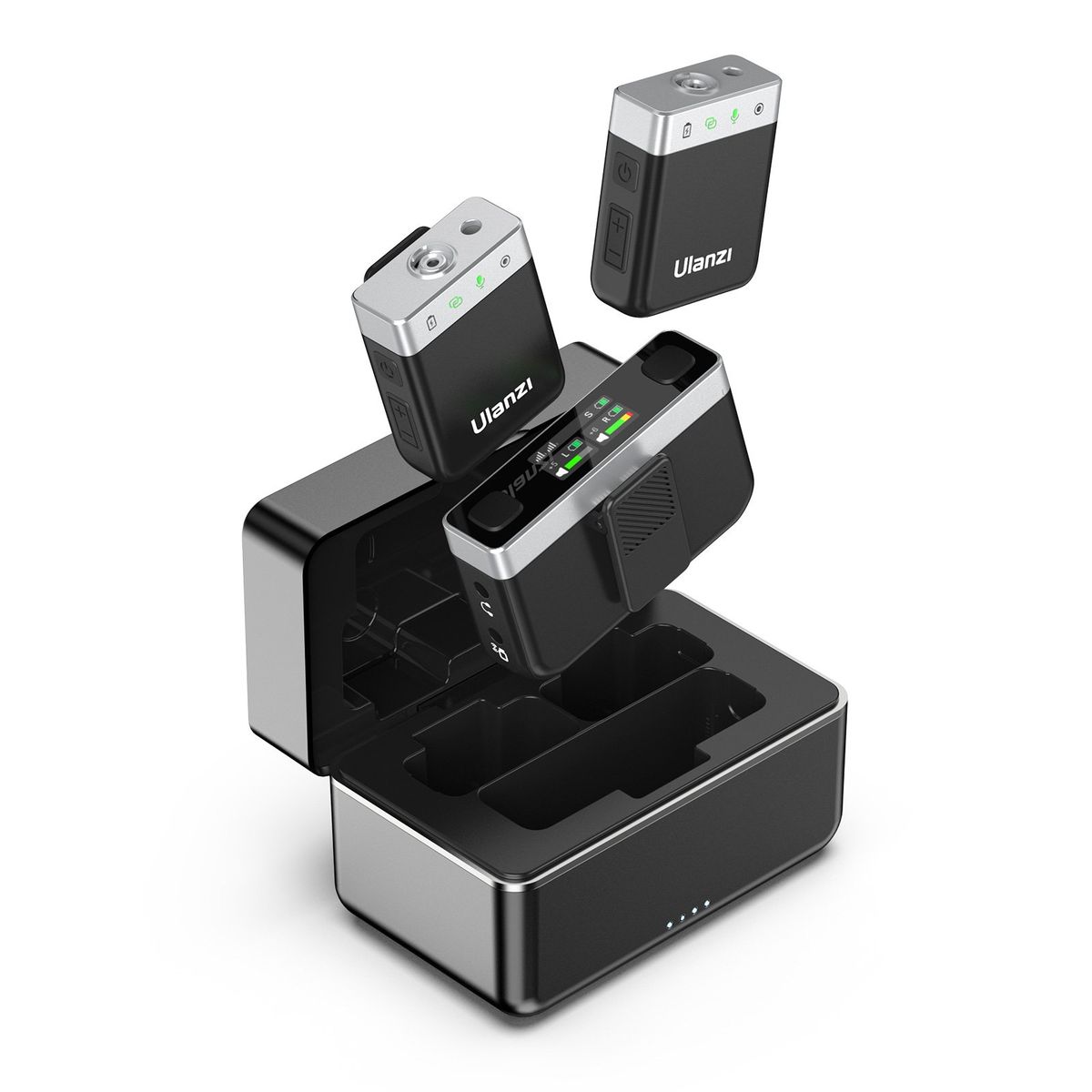 ULANZI - Micrófono inalámbrico para dos personas Ulanzi AM18 U-Mic