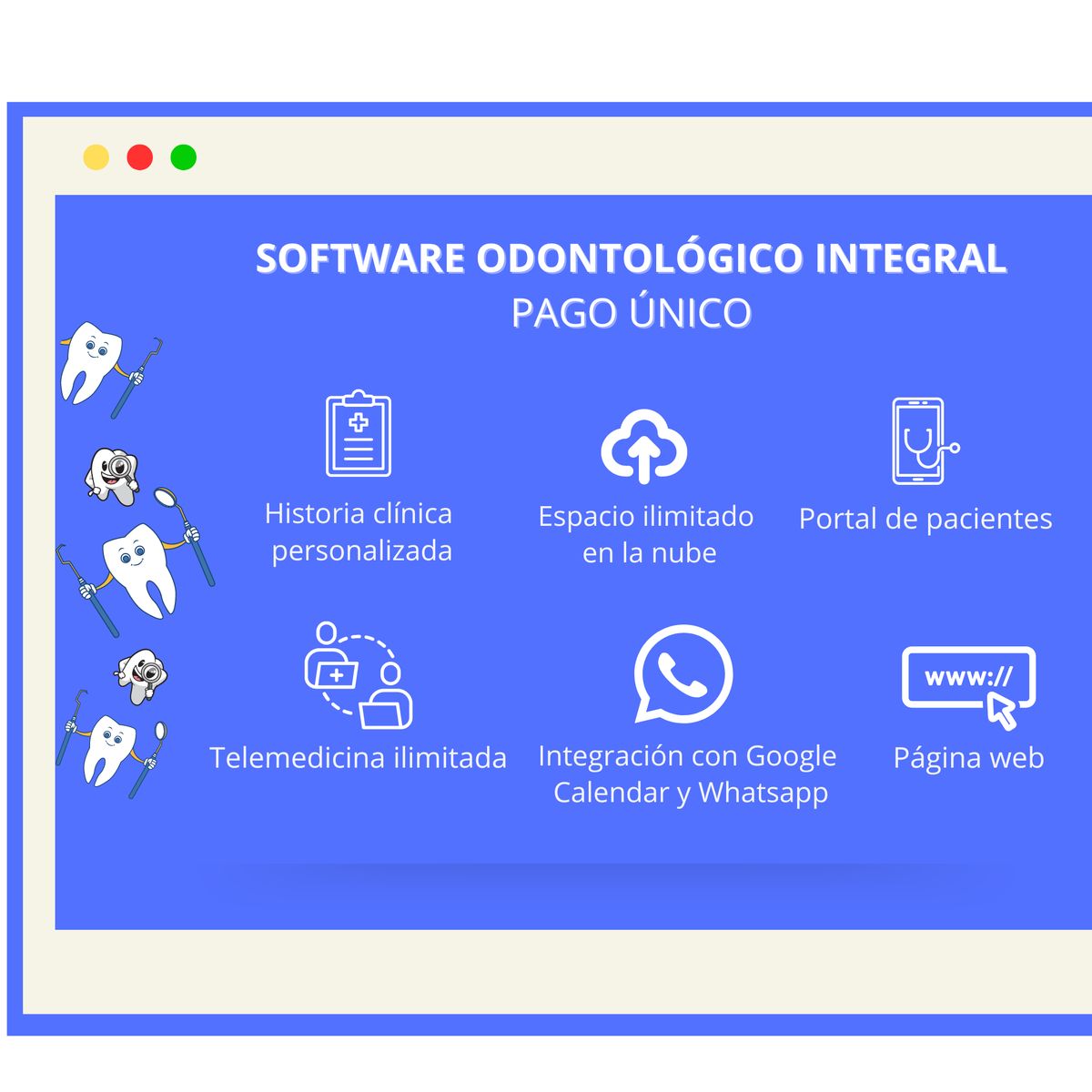GENERICO - SOFTWARE ODONTOLÓGICO DENTALSOFTPLUS- SISTEMA DE CONTROL Y GESTIÓN ODONTOLÓGICA
