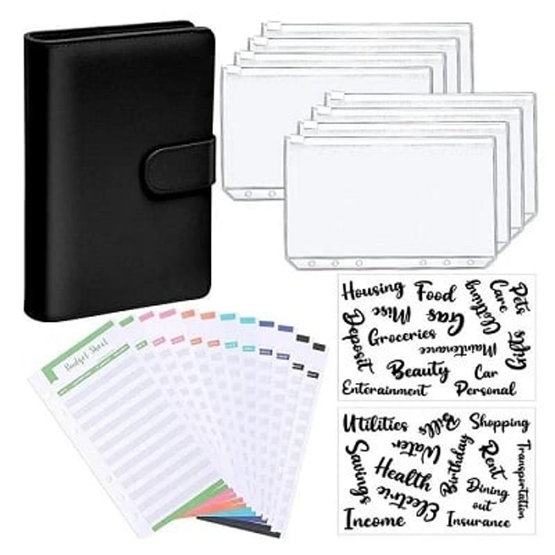 GENERICO - AGENDA PLANEADOR DE FINANZAS COLOR NEGRO