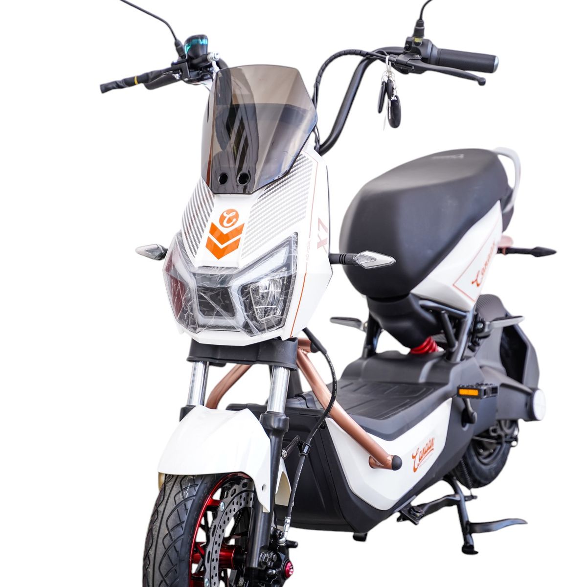 CANAAN - Moto Eléctrica X7 GOLD GRIS