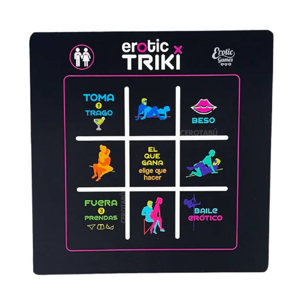 EROTIC - Juego De Mesa Erotico Triki Para Adultos Parejas Hetero