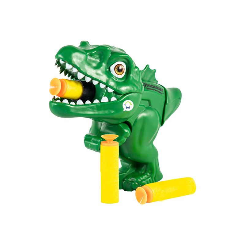 COMPRALOENCASA COM - Lanza Dardos Dinosaurio Juguete 3 Dardos Rex 820-3C