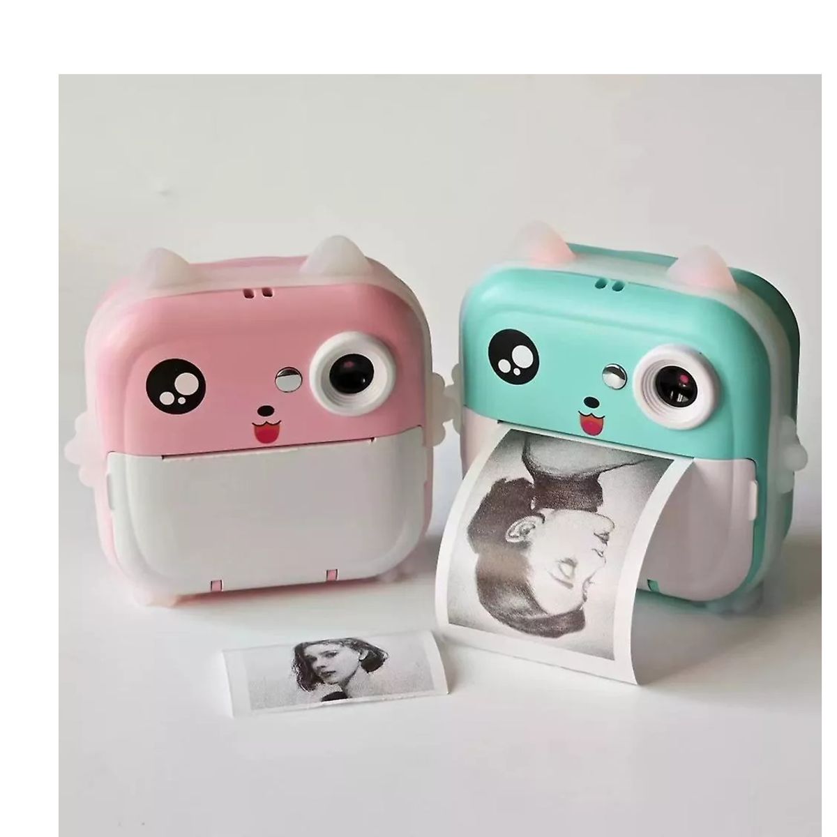 GENERICO - Camara Instantanea Foto Video Niños Hd Ranura Microsd Termic