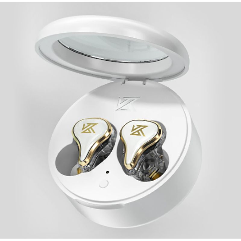 KZ - Audífonos Bluetooth KZ Sk10 BLANCO