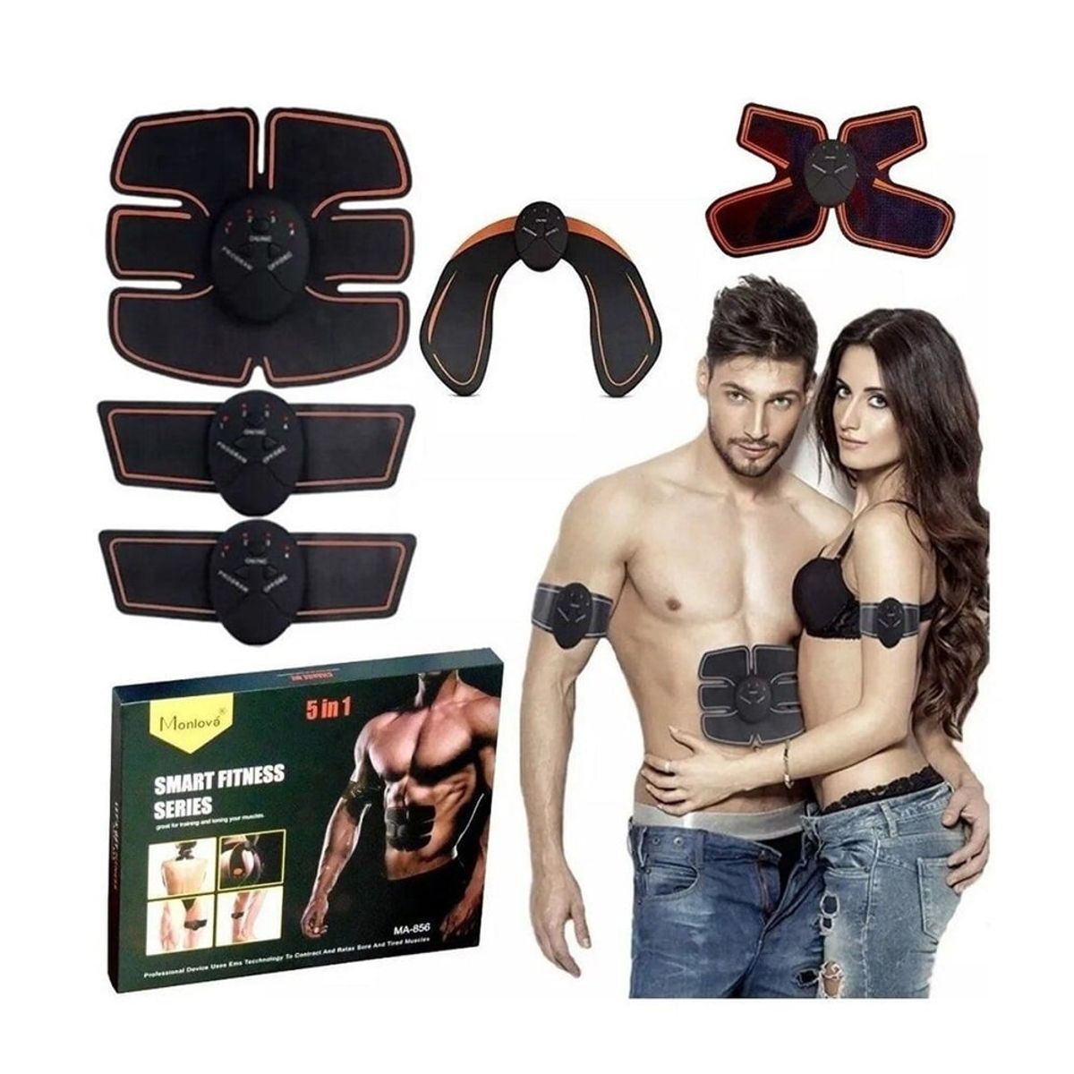 GENERICO - Gimnasia Pasiva Smart Fitness 5 en 1 Tonifica