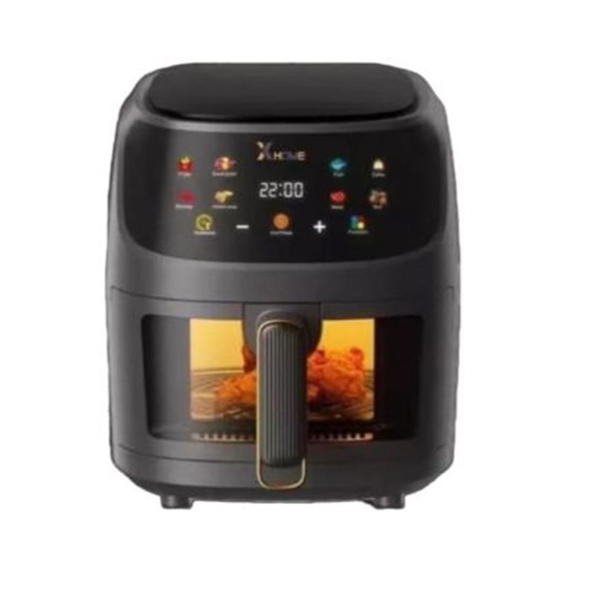 GENERICO - Freidora De Aire Sin Aceite Air Fryer Digital 8 Lts Panoramico