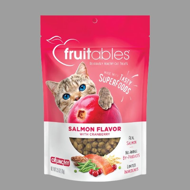 GENERICO - Fruitables Snacks para Gatos Salmón y Arándanos 70gr