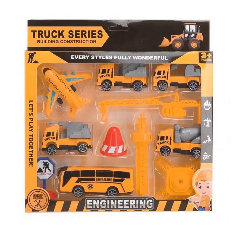 GENERICO - Camion Vehículos Gruas Construccion Coleccion Juguete Niños