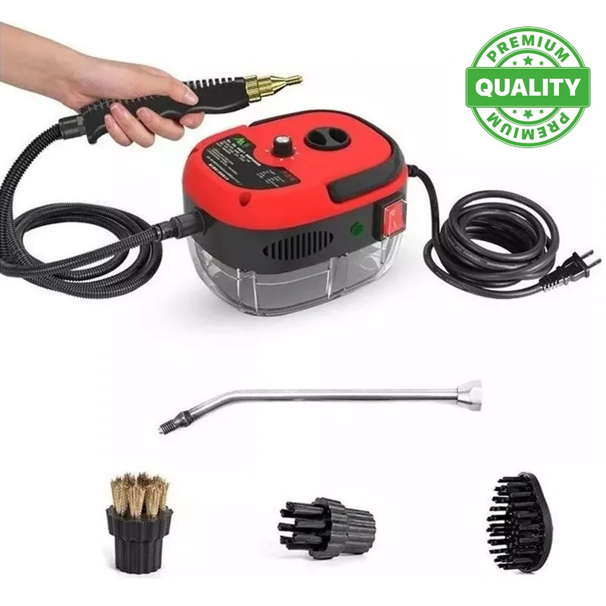 ONE PIXEL - Máquina De Limpieza A Vapor Portátil Con Carro 2500w Máquina