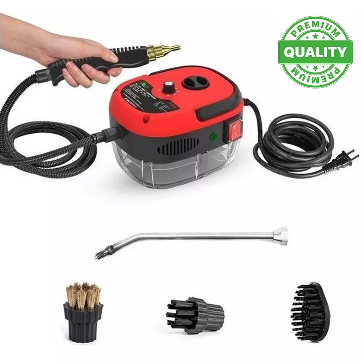 ONE PIXEL - Máquina De Limpieza A Vapor Portátil Con Carro 2500w Máquina