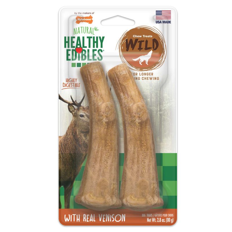 GENERICO - Healthy Edibles Wild Cuerno Venado Masticable x2unds