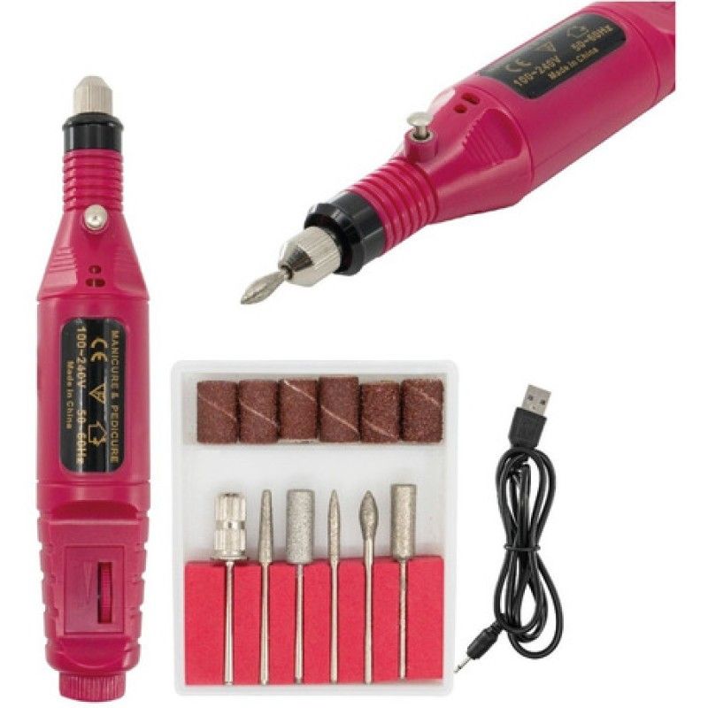 SKY - Kit Pulidor Esmeril De Uñas Drill Semiprofesional Pen