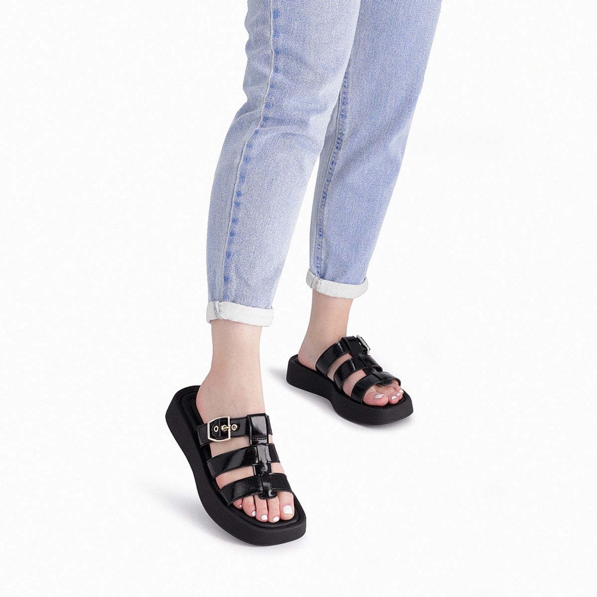 PICCADILLY - Sandalia de Mujer marca PICCADILLY en Color NEGRO  / SAND.223060