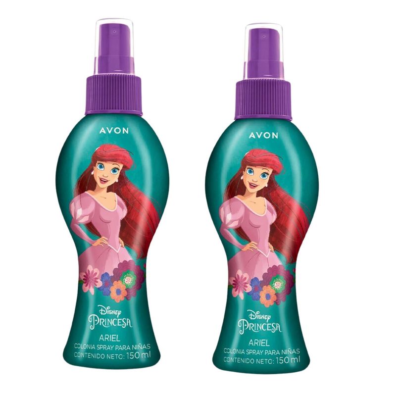 AVON - Combo x2 Colonia Spray para Niñas Avon Princesa Ariel