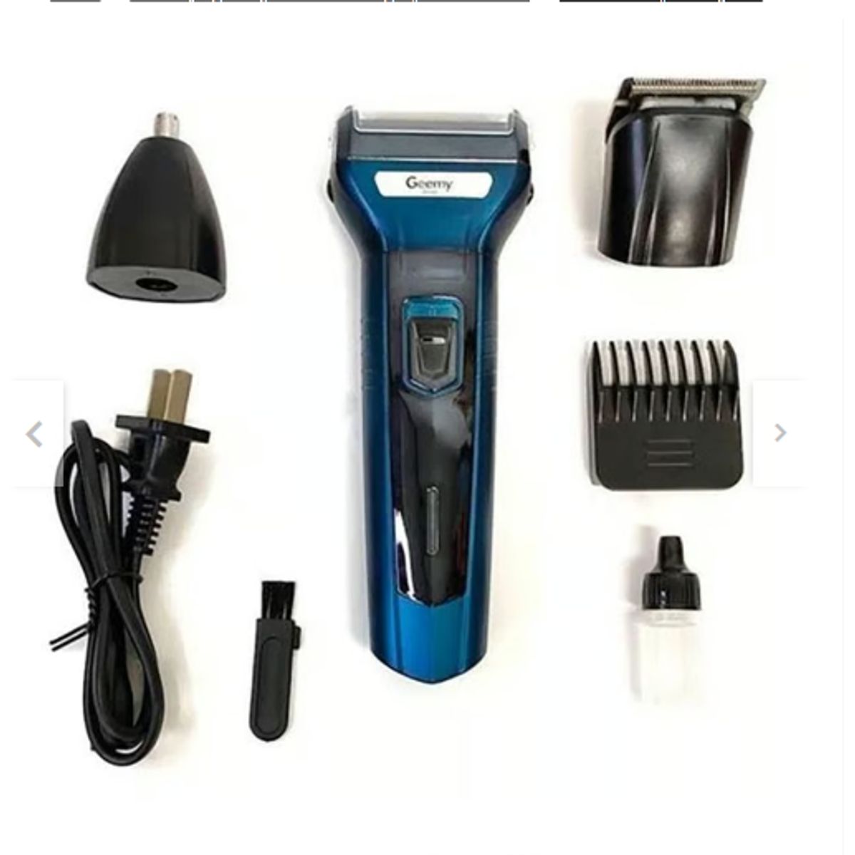 GENERICO - Afeitadora Barbera Peluquera Patillera 3 en 1 Barba y Nariz Gm 566