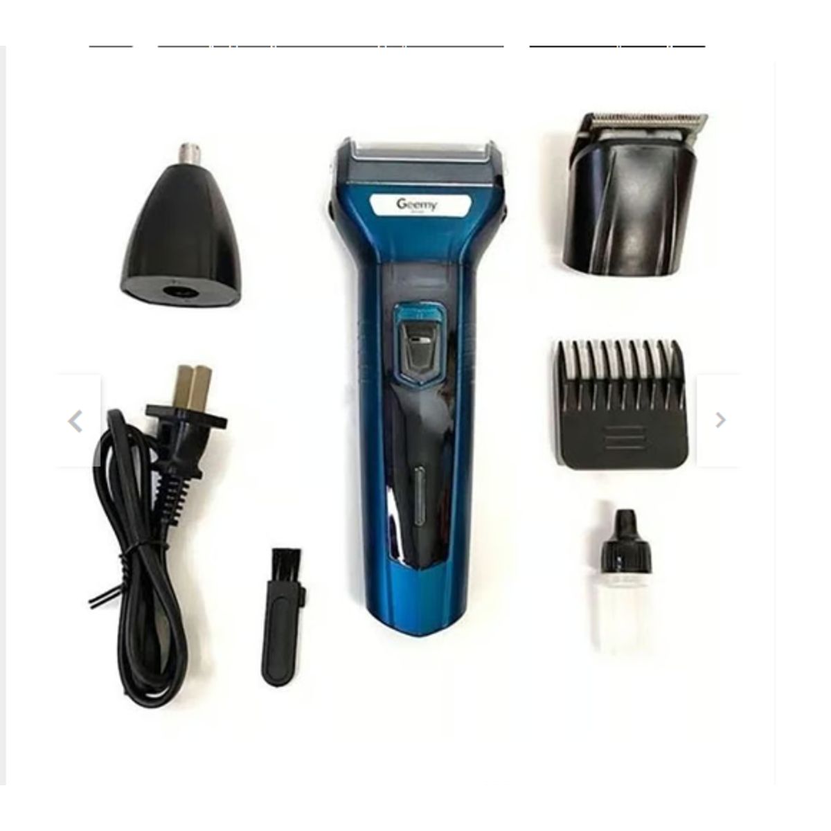 GENERICO - Afeitadora Barbera Peluquera Patillera 3 en 1 Barba y Nariz Gm 566