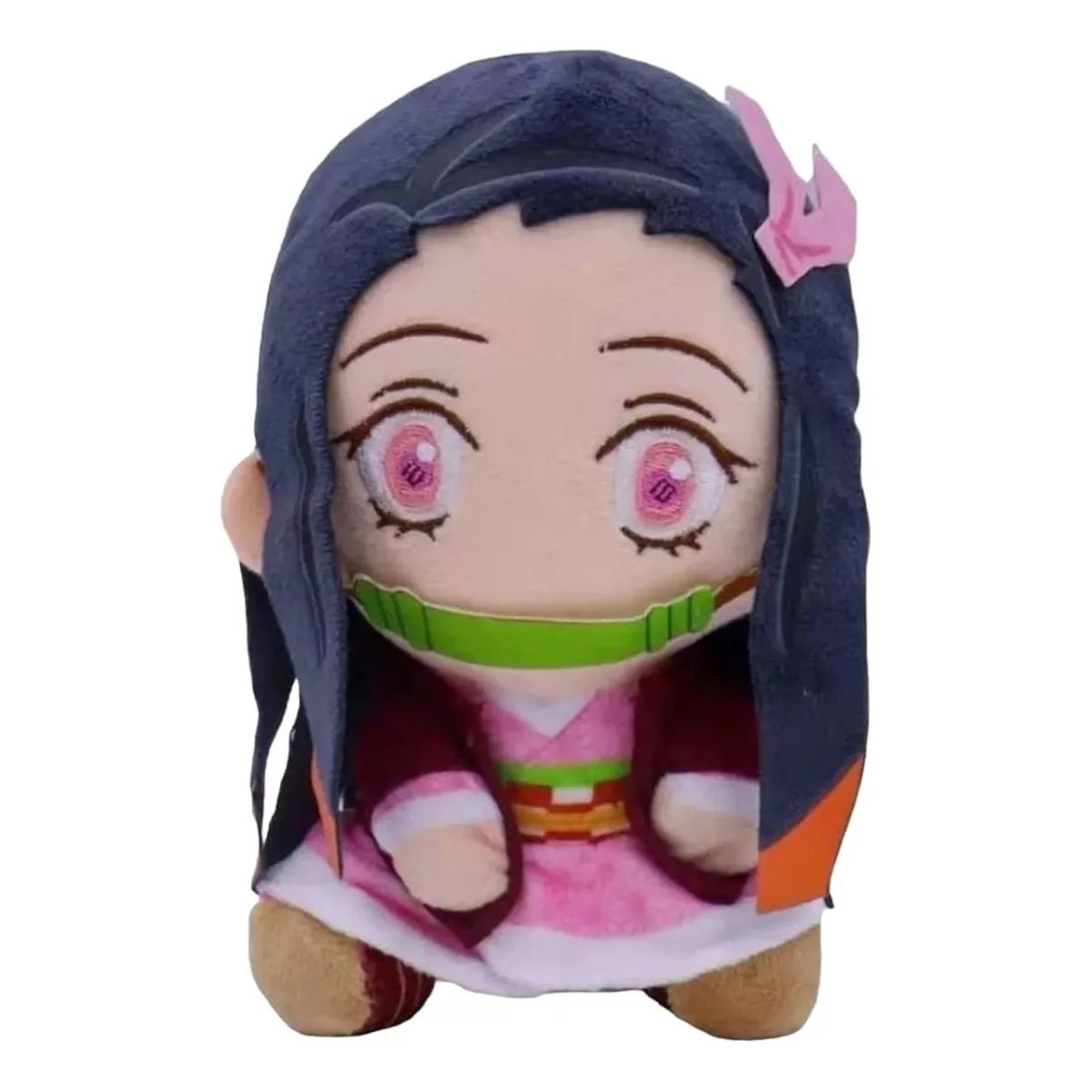 NACIONAL - Peluche Nezuko Kamado - Demon Slayer Tanjiro 22 CM