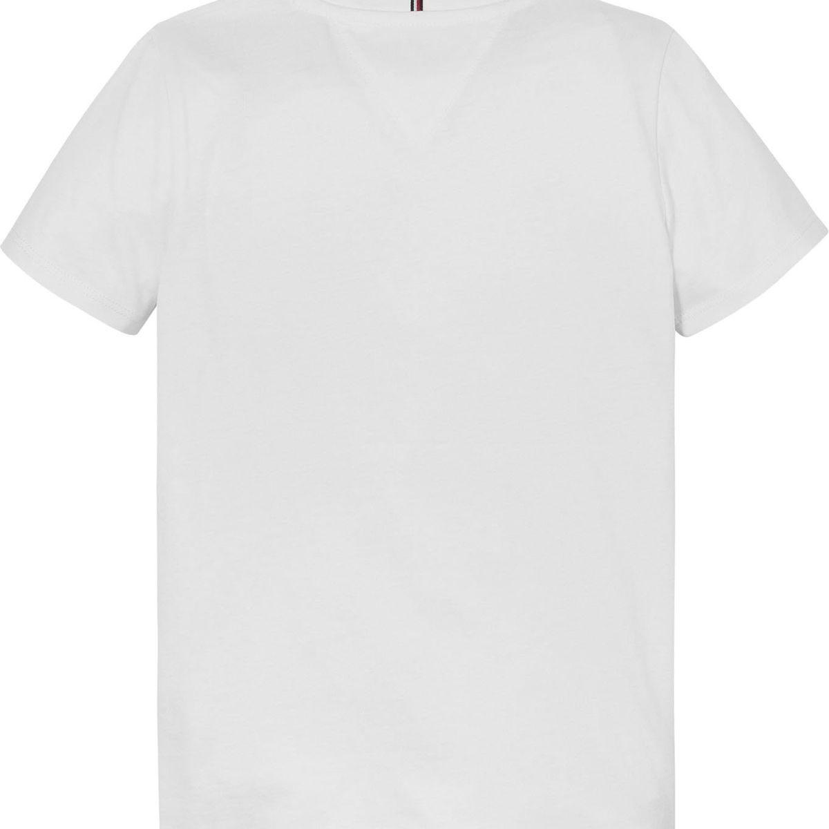 TOMMY HILFIGER - Camiseta Blanca Con Logo Monotipo Hilfiger NYC Para Niña Tommy Hilfiger