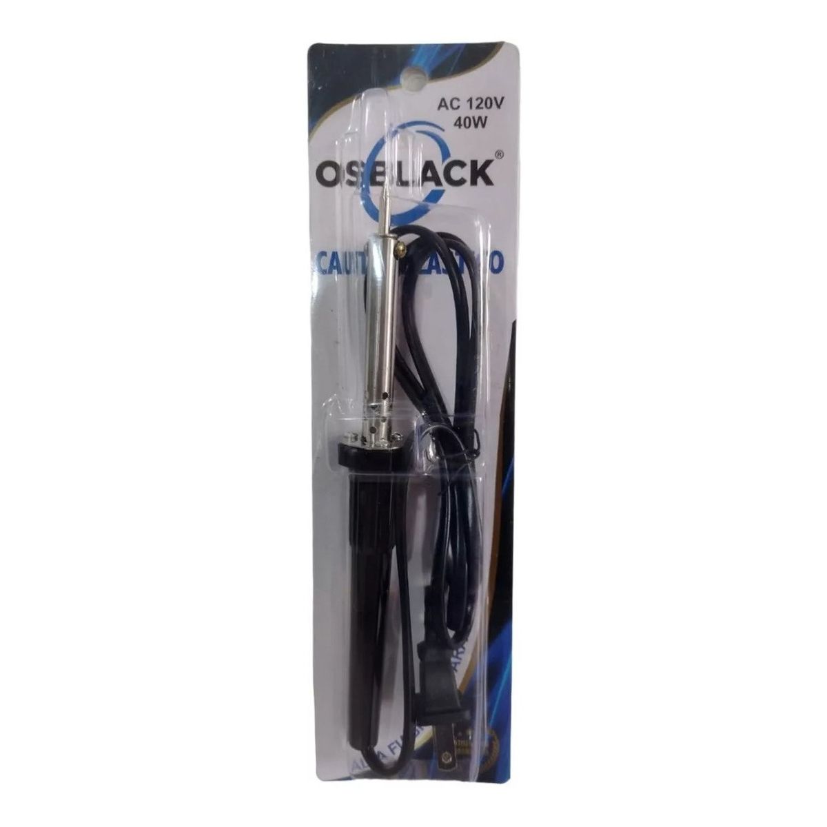 OSBLACK - Cautín Soldador 40w Tipo Lápiz Ajustable Regulable 110v