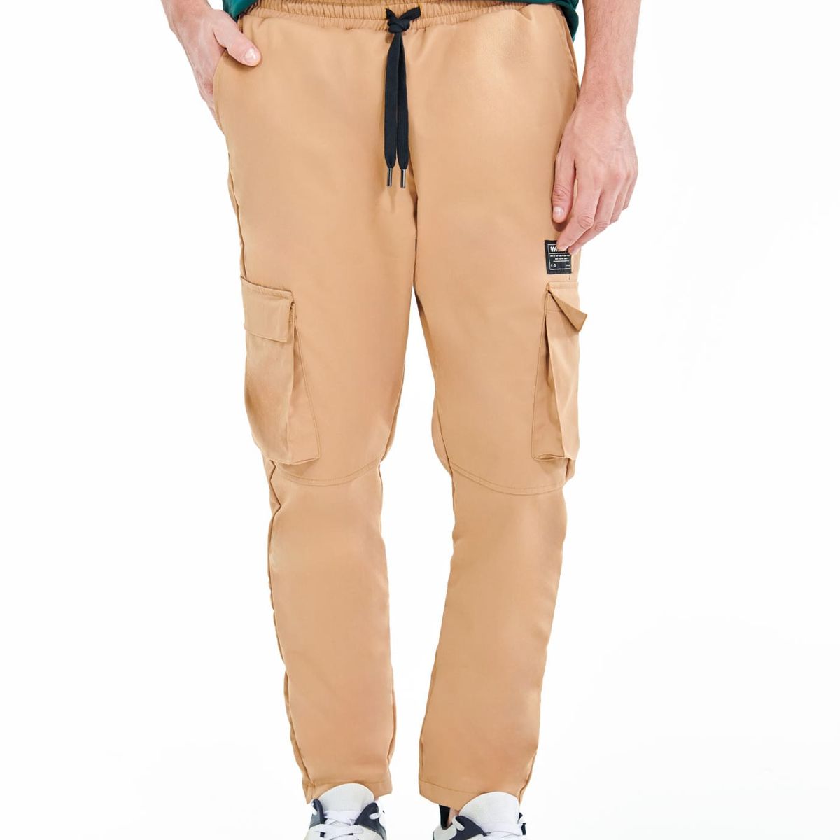 BELIFE - Pantalón Tipo Cargo Con Bolsillos.-