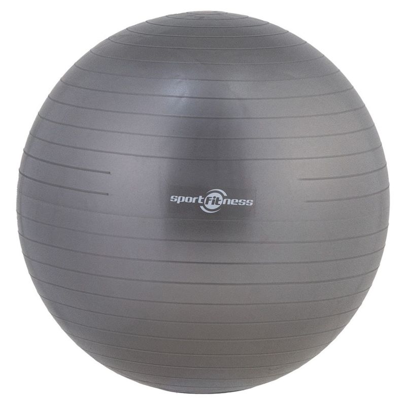 SPORT FITNESS - Bola Gimnasia 65cm Gris