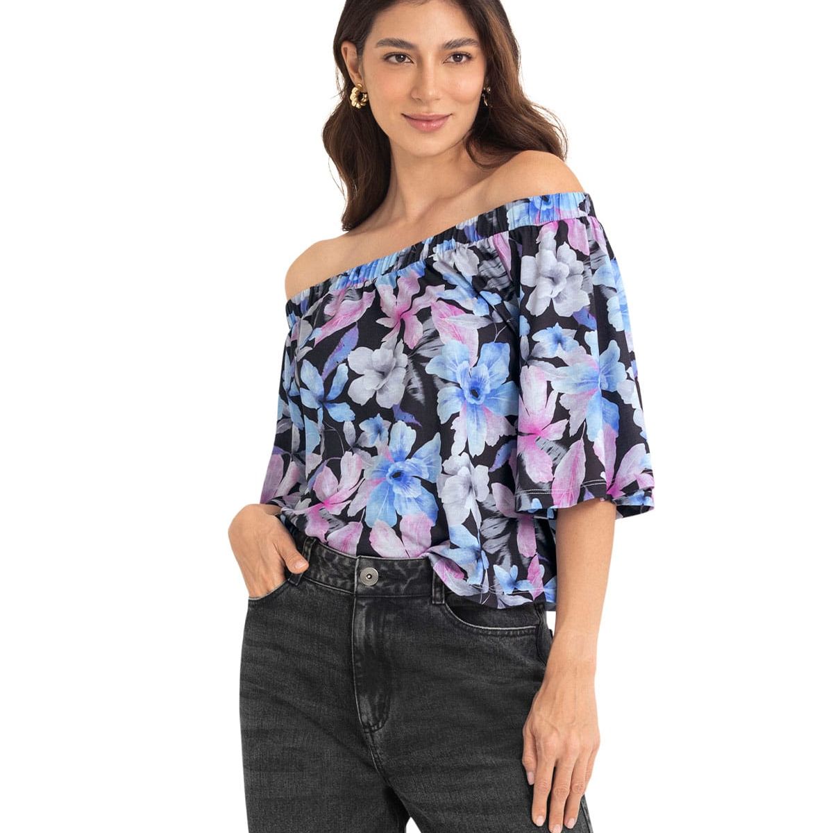 LEONISA - Leonisa Blusa strapless tipo campesina