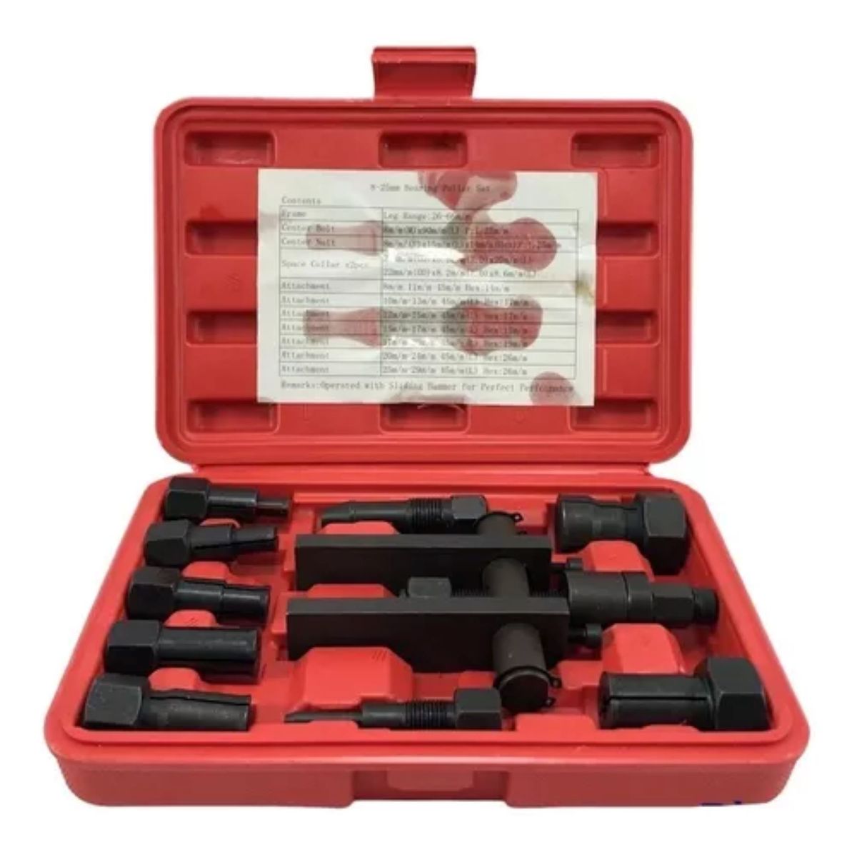 GENERICO - Extractor D Rodamientos Internos Mecánica Profesional 10pcs