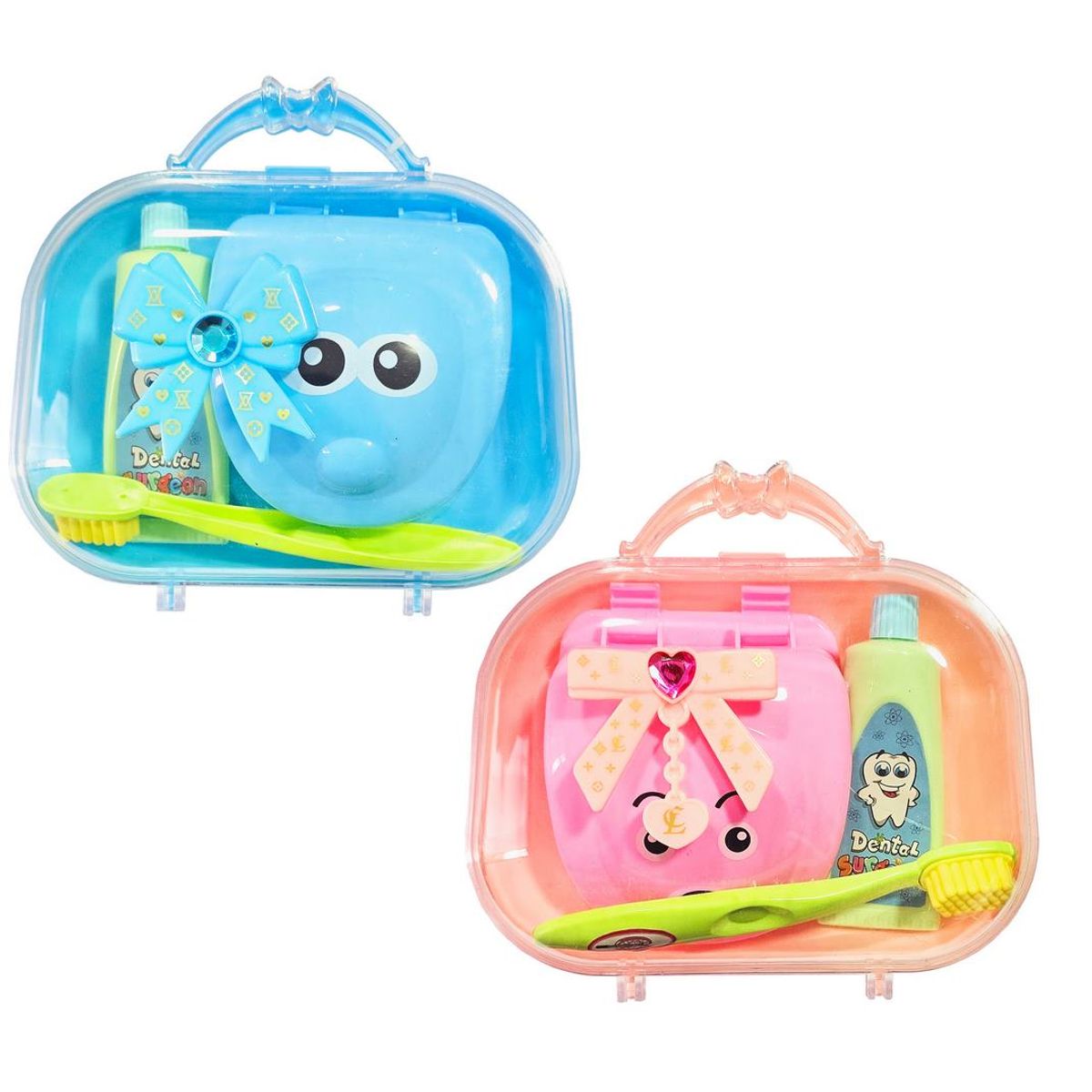 GENERICO - Kit Maleta Juguete Cuidado Dientes Doctor Muelitas Juguete