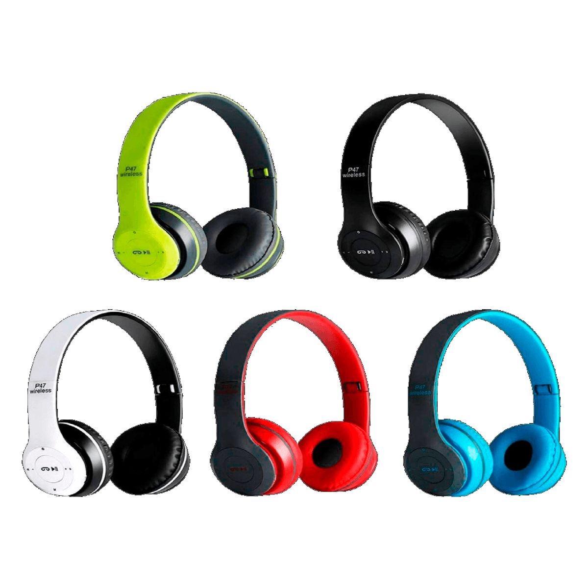 GENERICO - AUDIFONOS P47 BLUETOOTH DIADEMA INALAMBRICOS