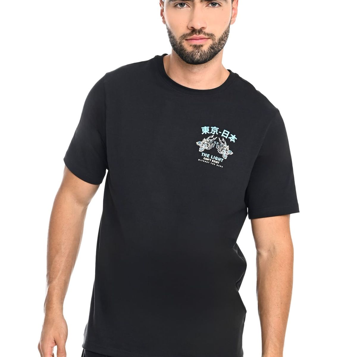 BELIFE - Camiseta Manga Corta Estampada.-