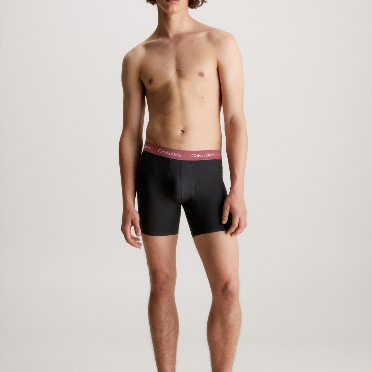 CALVIN KLEIN - Pack negro de 3 boxer - cotton stretch Calvin Klein
