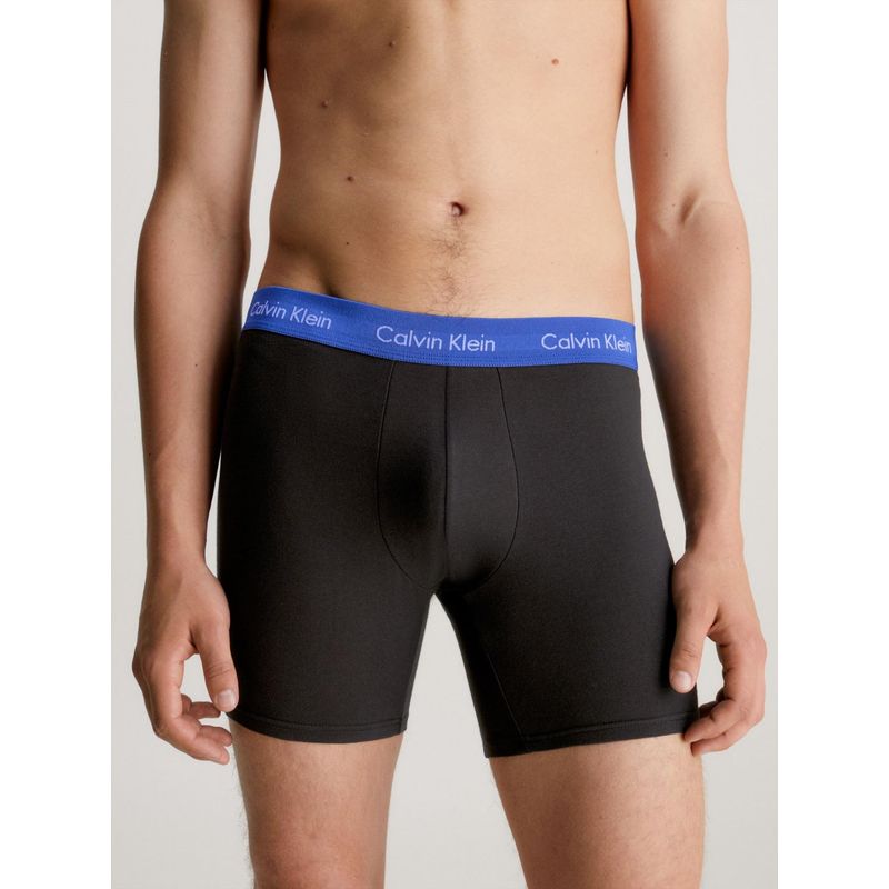 CALVIN KLEIN - Pack negro de 3 boxer - cotton stretch Calvin Klein