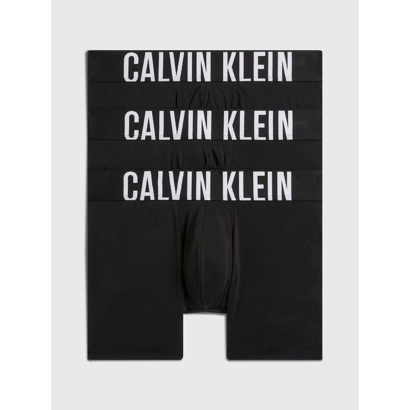 CALVIN KLEIN - Pack negro de 3 bóxers largos - Intense Power Calvin Klein