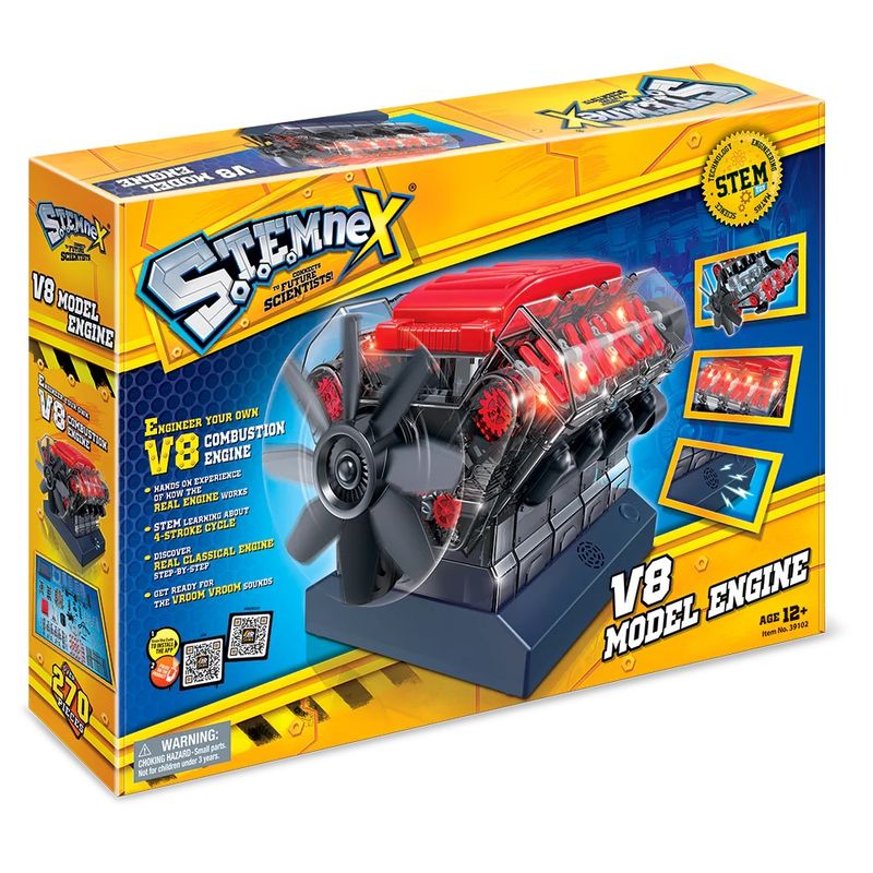 JUGANDO Y EDUCANDO - Experimento De Juguete Niños Stem Motor Modelo V8