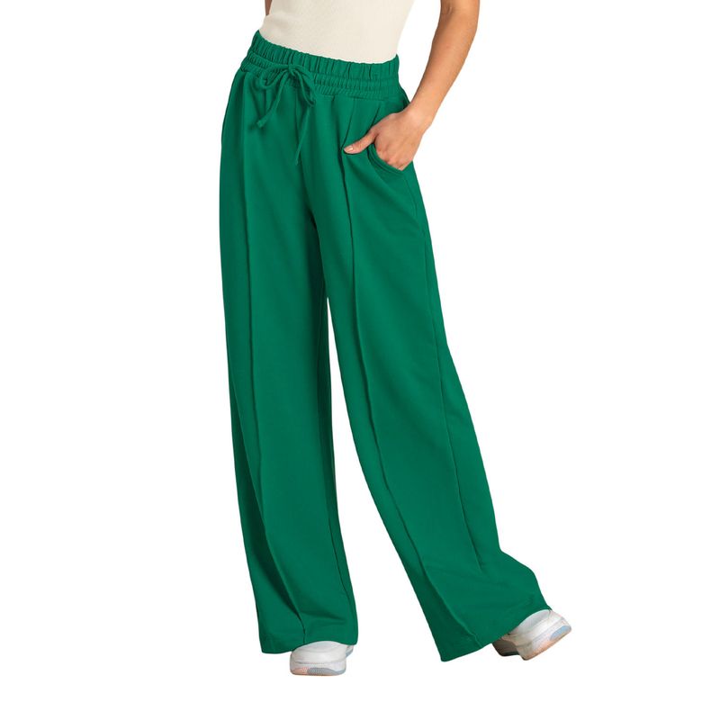 LEONISA - Leonisa Pantalón tipo jogger con bota ancha