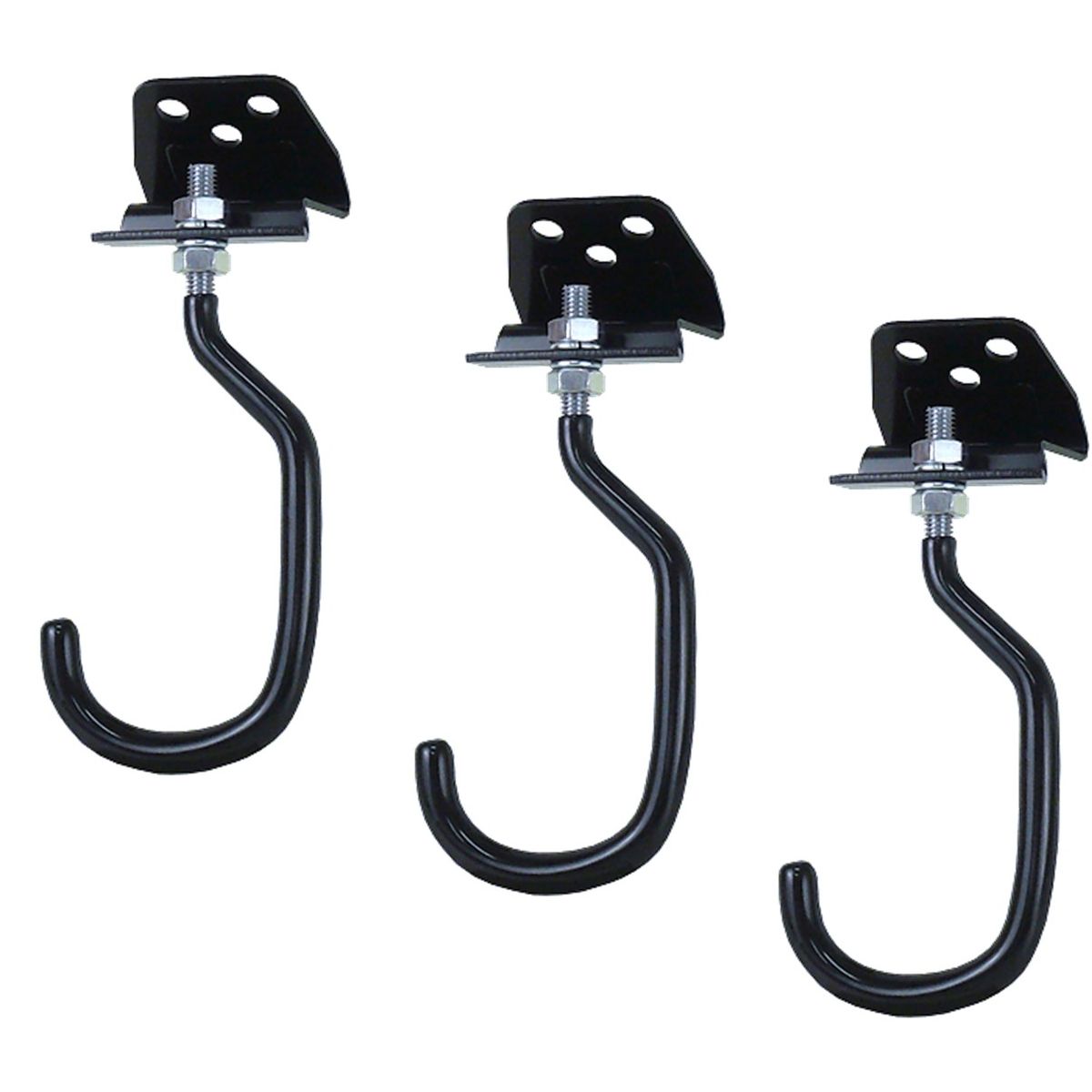 ICETOOLZ - Kit 2 Ganchos Bicicleta Pared O Madera Soporte Organizador