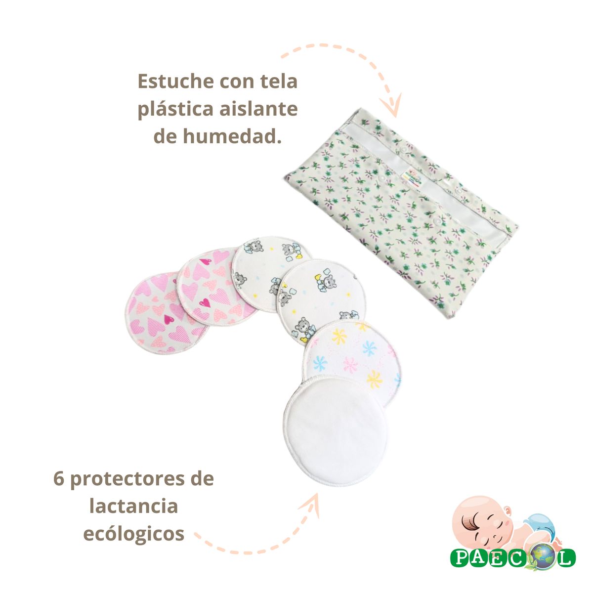 GENERICO - Protectores de Lactancia Reutilizables
