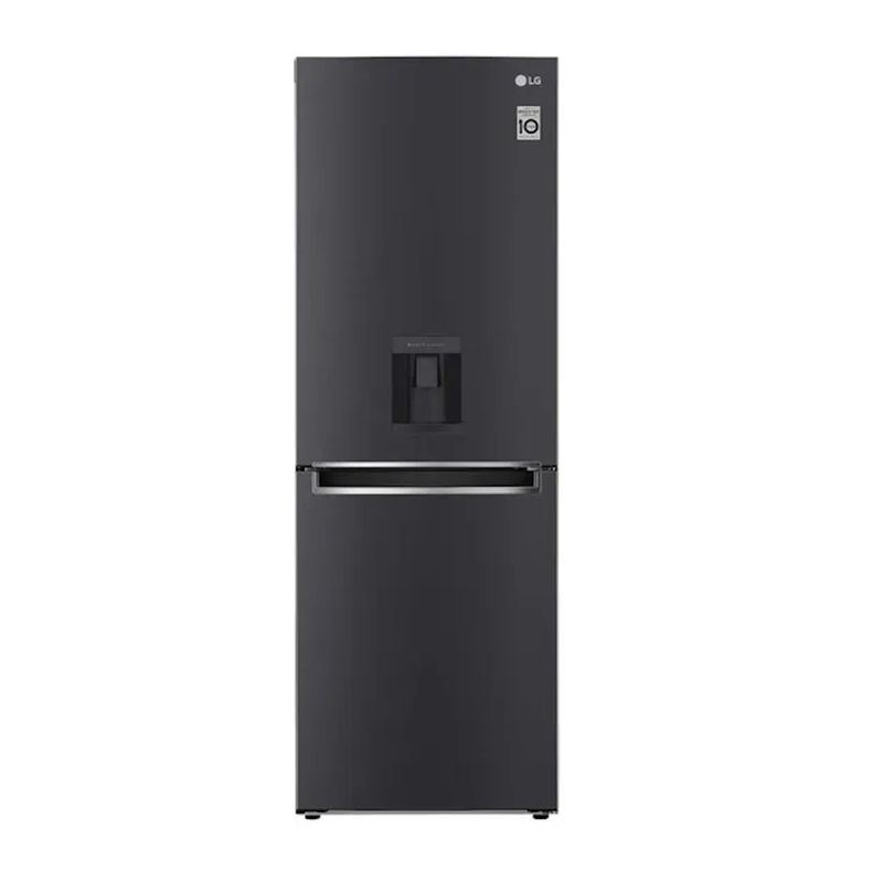 LG - Nevera Tipo Europeo LG  - 305 lts - GB33WPT - Color Negro Mate tipo acero