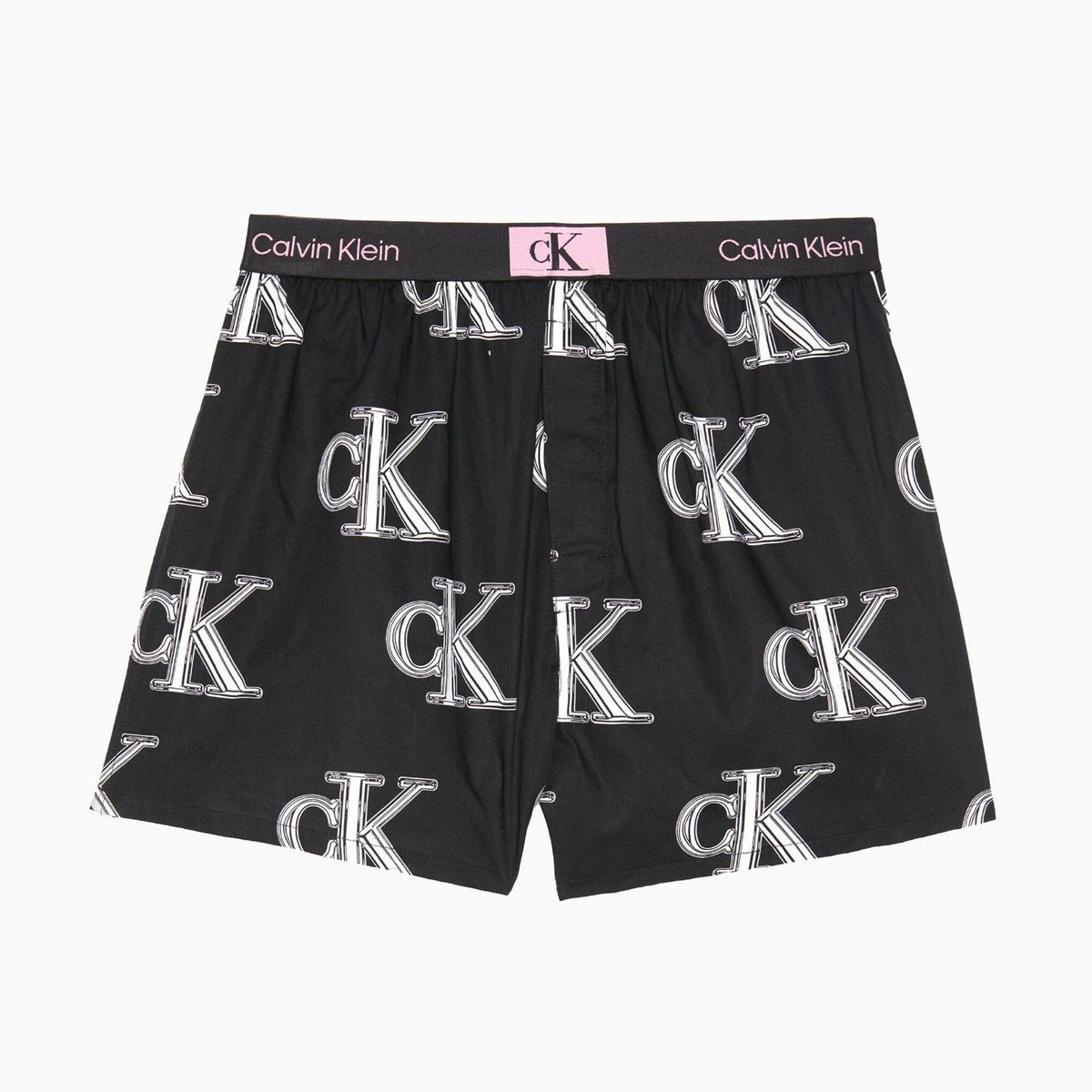 CALVIN KLEIN - Bóxer negro con estampado - CK96 Calvin Klein