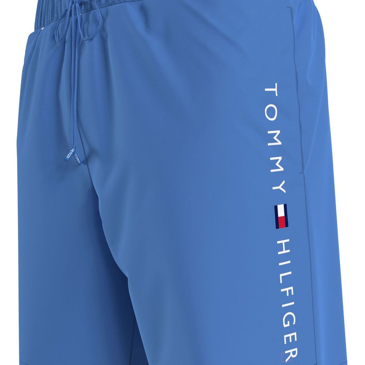 TOMMY HILFIGER - Pantaloneta de Baño Azul Con Cordón Ajustable Tommy Hilfiger